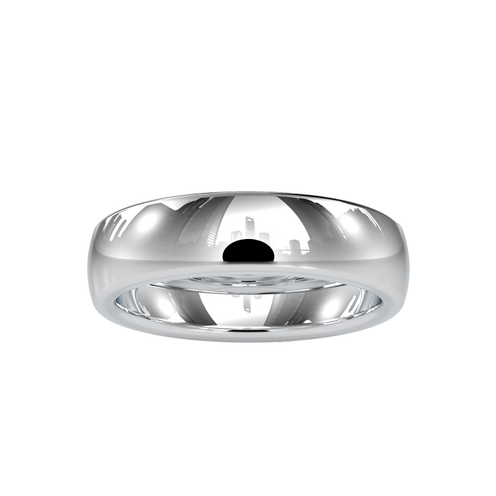 Plain Gold Wedding Band For Women