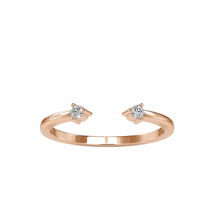 Купить открытое кольцо Diamond Eclipse для женщин.