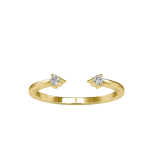 Buy Diamond Eclipse Open Ring For Women.