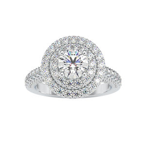Buy Double Halo Diamond Ring For Women