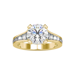 Round Gradual Engagement Ring