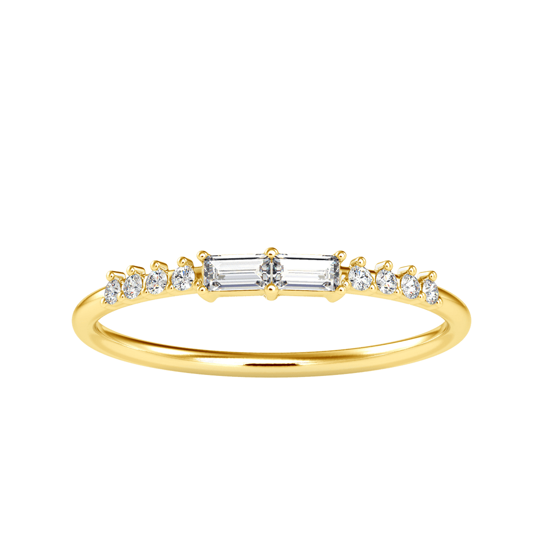 اشتري خاتم الماس صغير الحجم من الزمرد للنساء