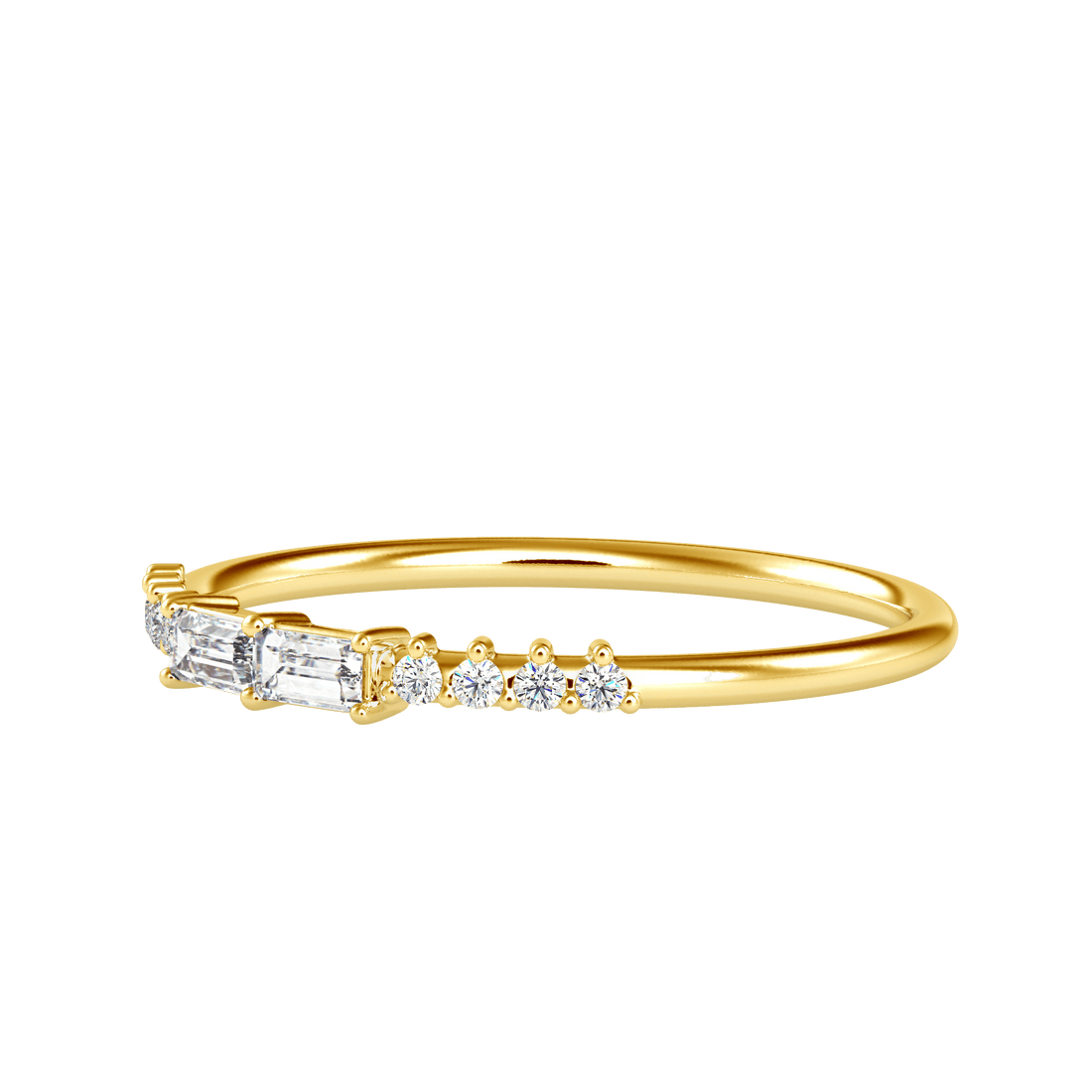 اشتري خاتم الماس صغير الحجم من الزمرد للنساء