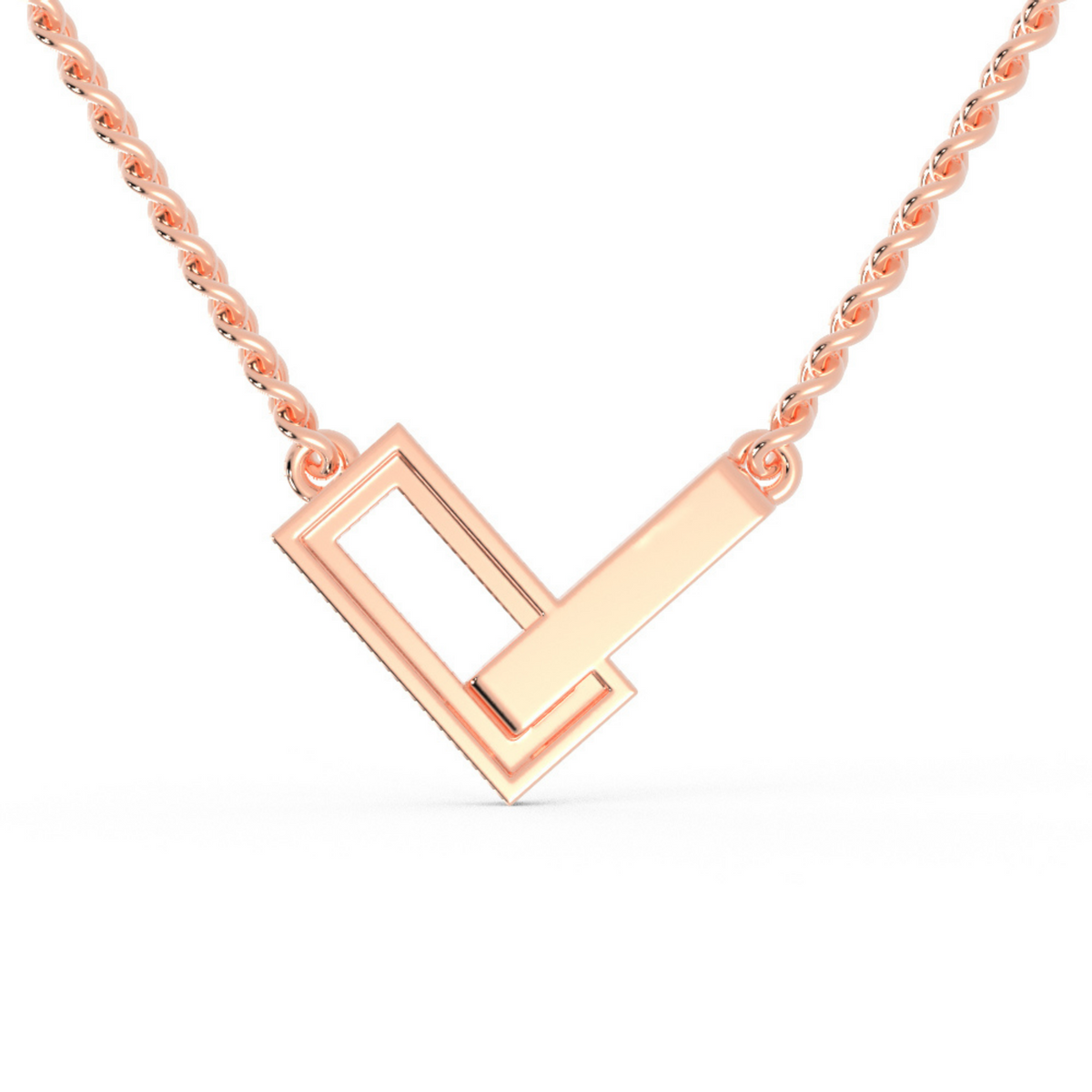 Close Setting Blessed Diamond Necklace – a stunning piece of fine jewelry from EVA GEMS.