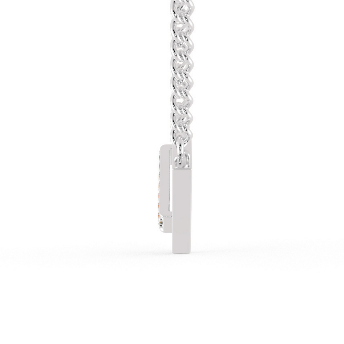 Buy Close Setting Blessed Diamond Necklace | Eva-Gems