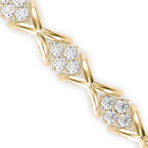 Buy Cluster Flower Bracelet For Women