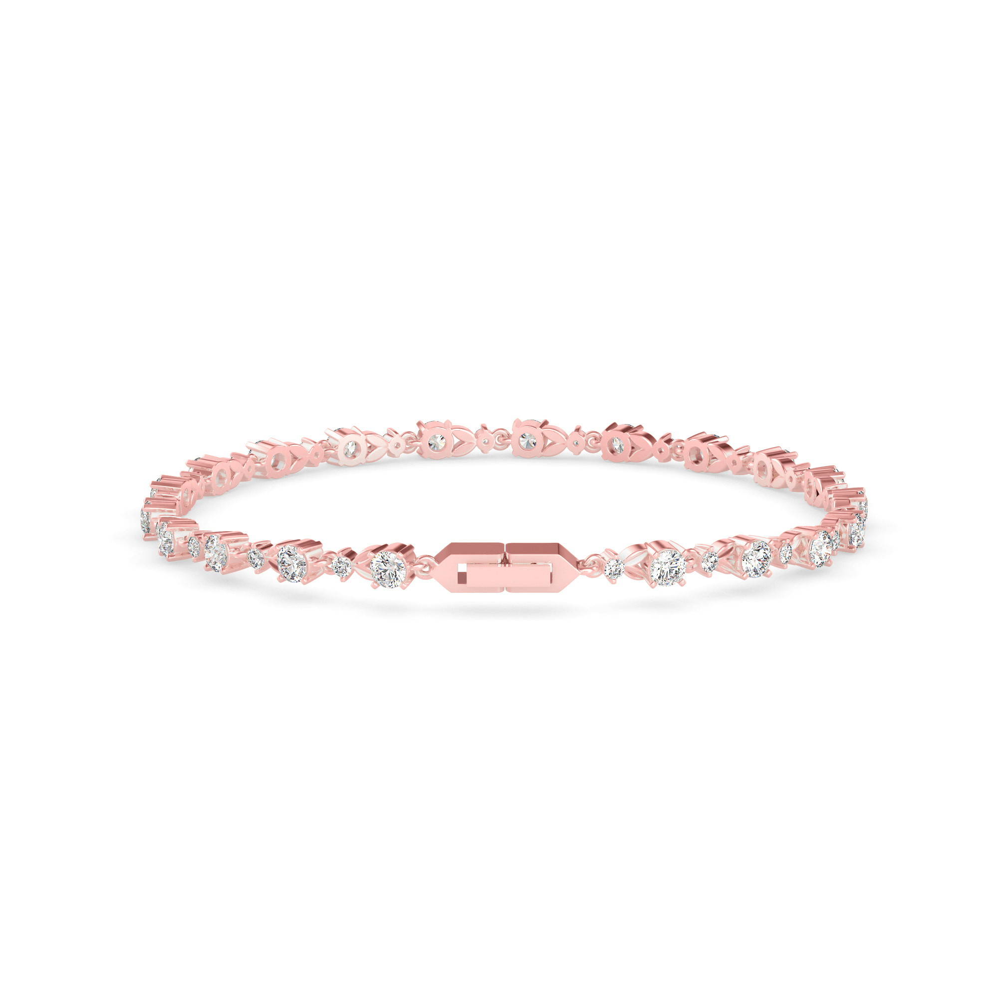 اشتري سوار تنس بتصميم تدريجي للنساء