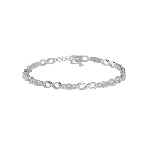 Buy Infinity Diamond Tennis Bracelet For Women