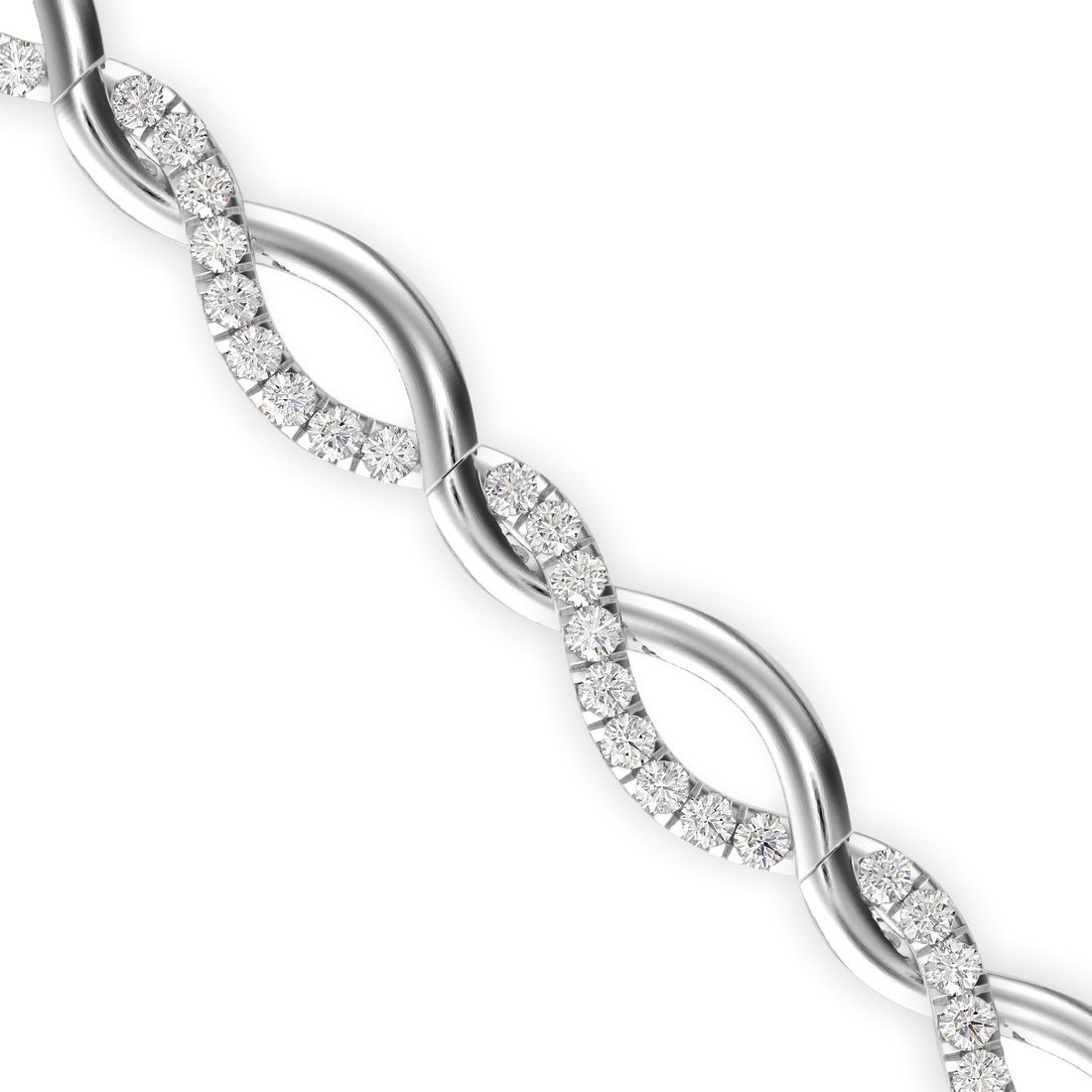 Luxury Look Designer Diamond Bracelet for Women