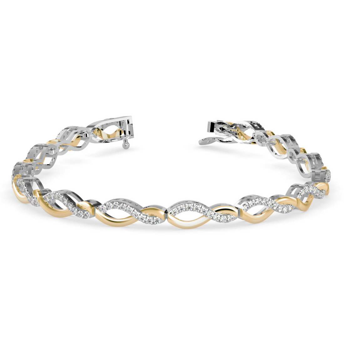 Luxury Look Designer Diamond Bracelet for Women