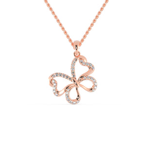 Butterfly Diamond Necklace | Eva-Gems