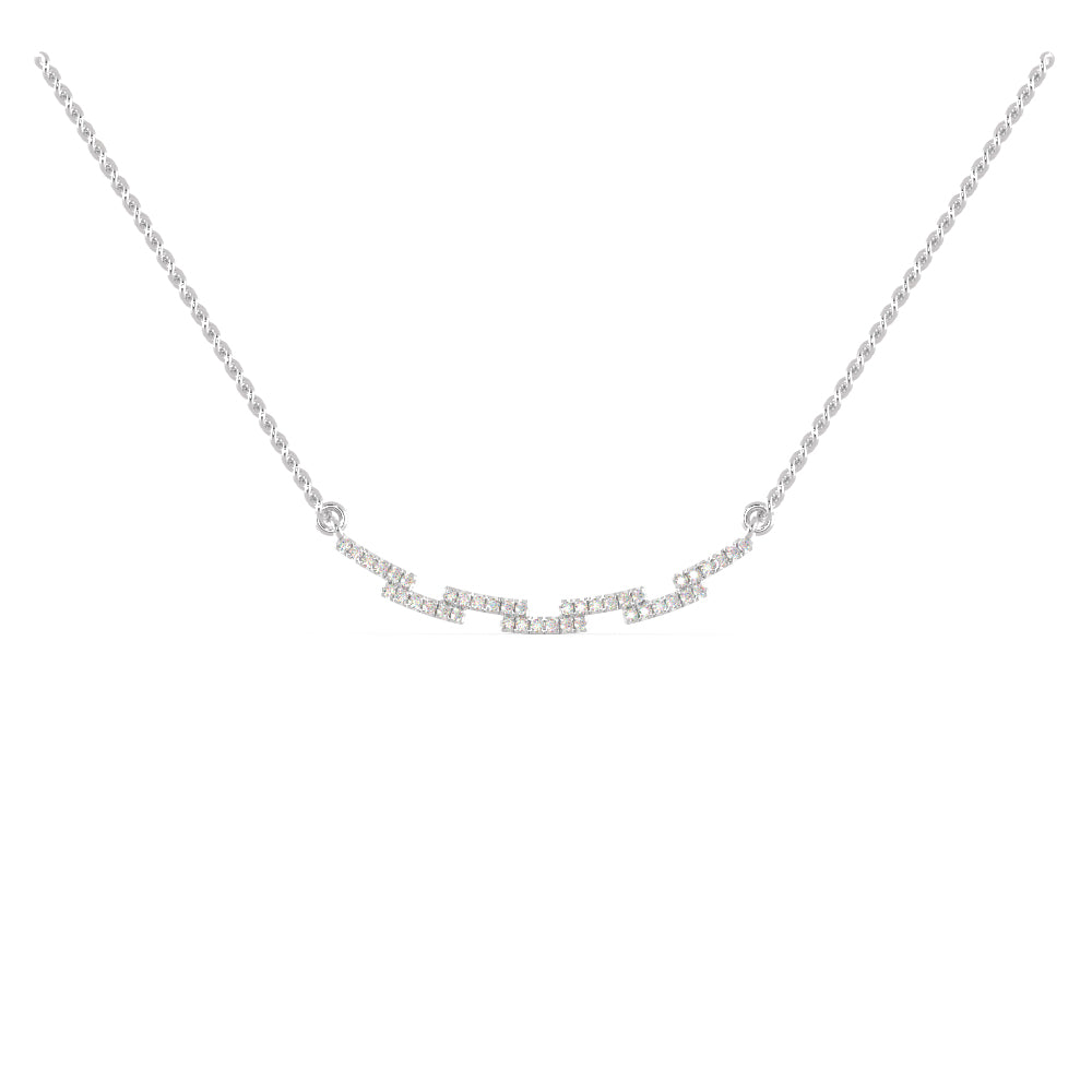 Buy Designer Cluster Diamond Necklace For Women