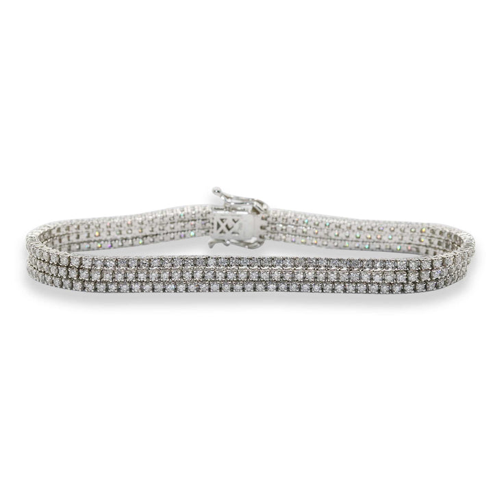 Tri line Diamond Bracelet