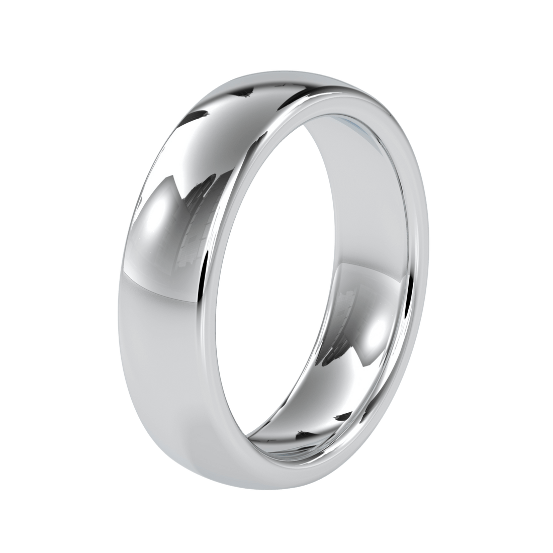 Plain Gold Wedding Band For Women