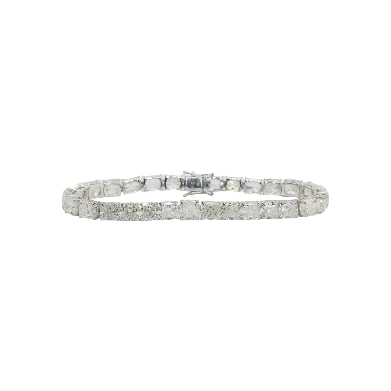 Купить теннисный браслет Cushion Solitaire для женщин