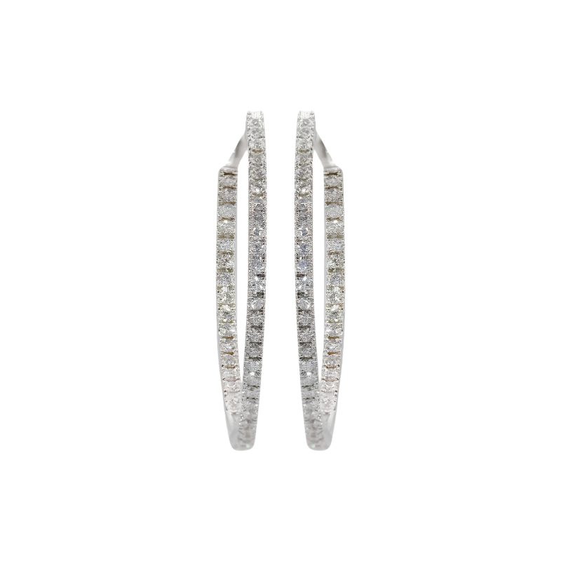Buy Dual Style Hoop Earrings For Women