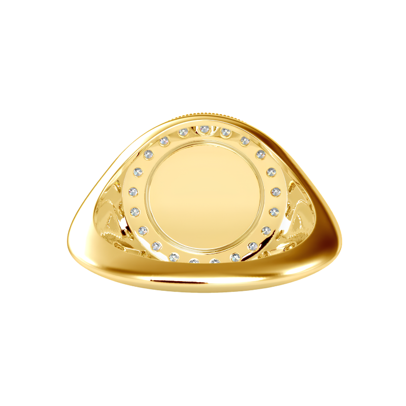 خاتم ألماس للارتداء اليومي من كلستر | Eva-Gems