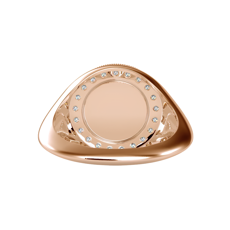 خاتم ألماس للارتداء اليومي من كلستر | Eva-Gems