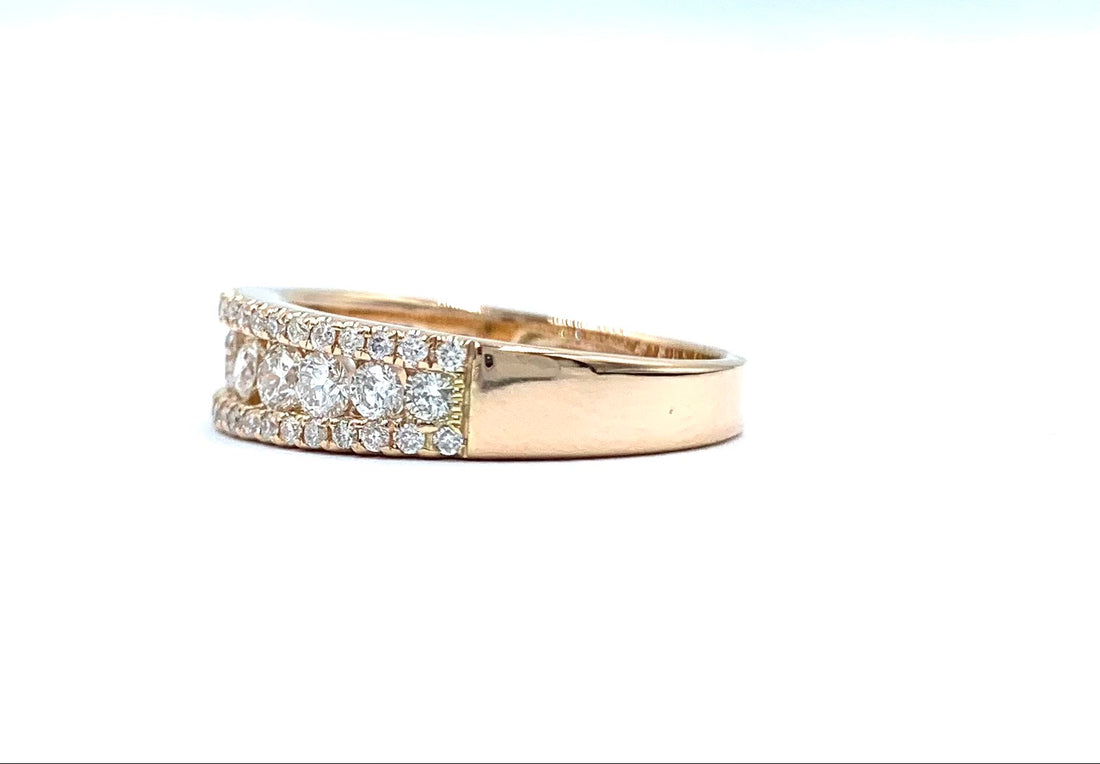 Shop custom diamond rings for women – unique, elegant designs available at EVA GEMS Dubai