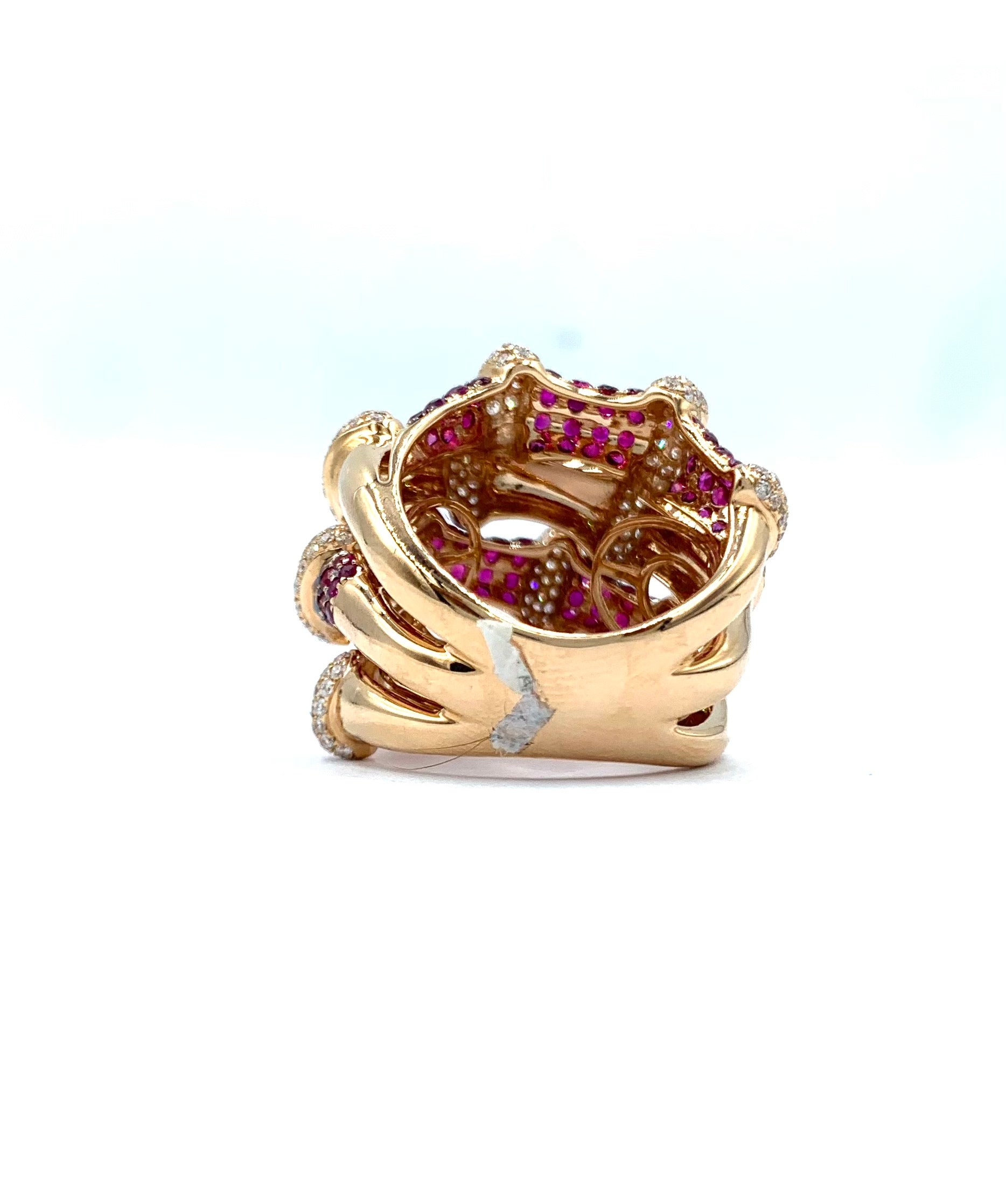 Buy Diamond Ruby Ring For Women