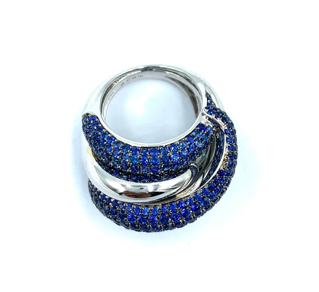 Buy Custom Blue Sapphire Rings for women