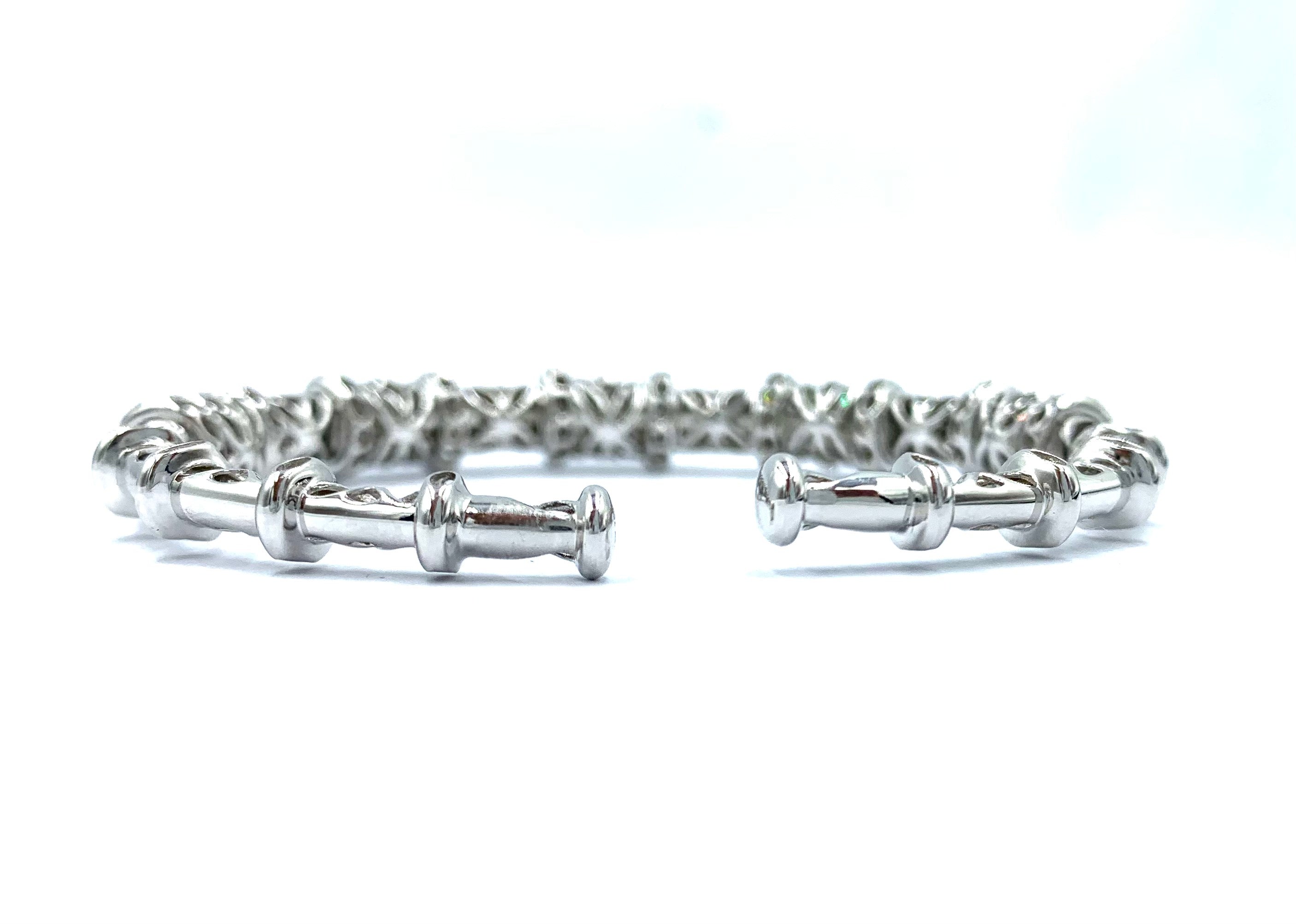 Luxury diamond bangle for women, customized for timeless elegance and style.