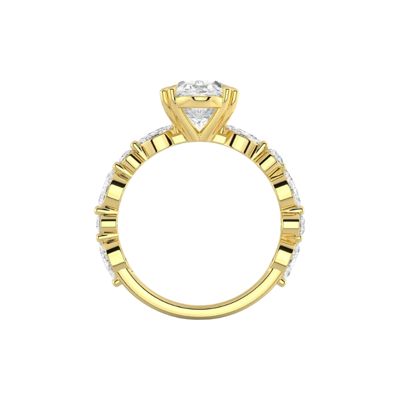 Oval Engagement Ring – EVA GEMS