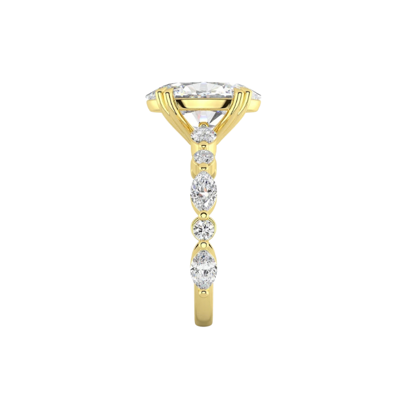 Oval Engagement Ring – EVA GEMS