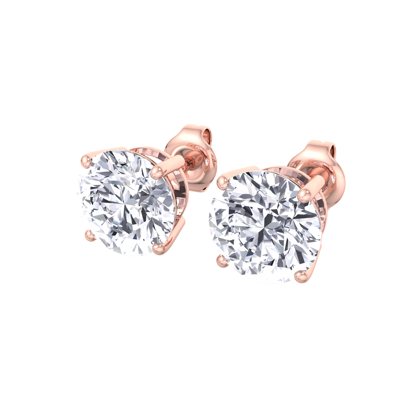 Luxury Tiffany-inspired diamond earrings for women
