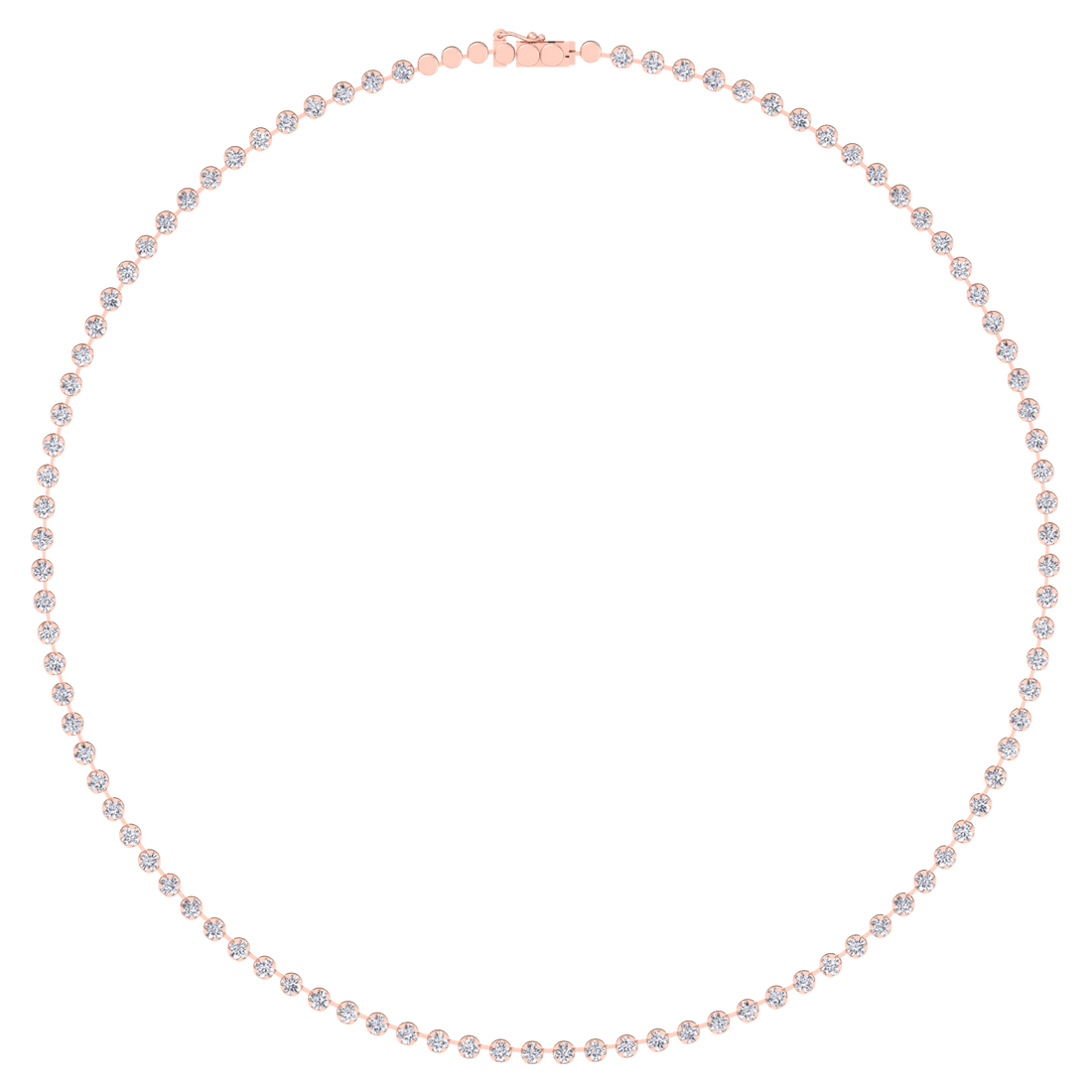 Premium tennis necklace crafted with high-quality diamonds
