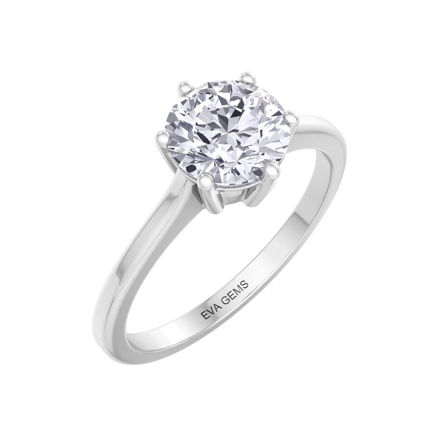 VS1 Clarity, G Color 2-Carat Diamond Ring – available at the best jewelry store in Dubai.