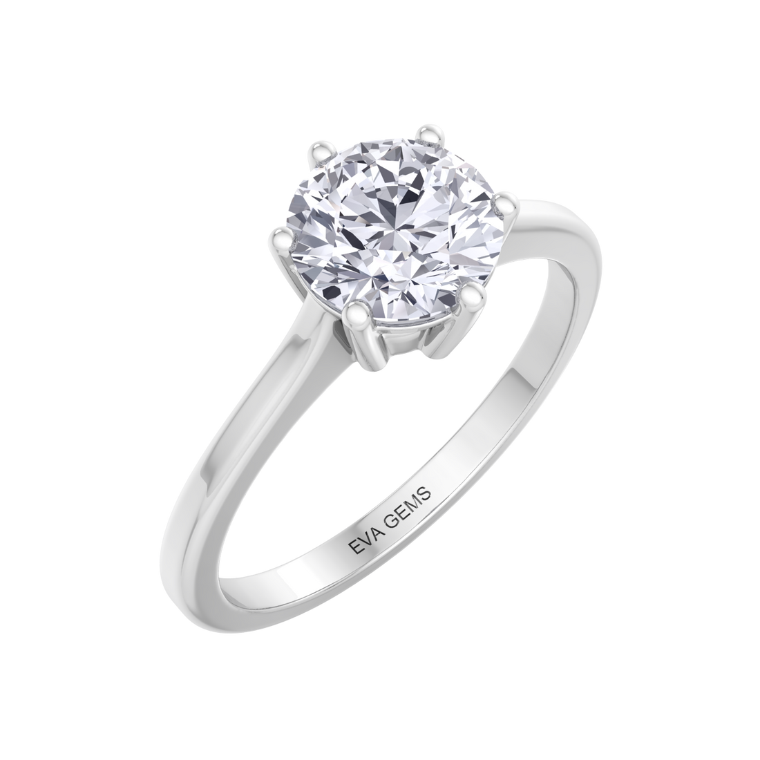 VS1 Clarity, G Color 2-Carat Diamond Ring – available at the best jewelry store in Dubai.