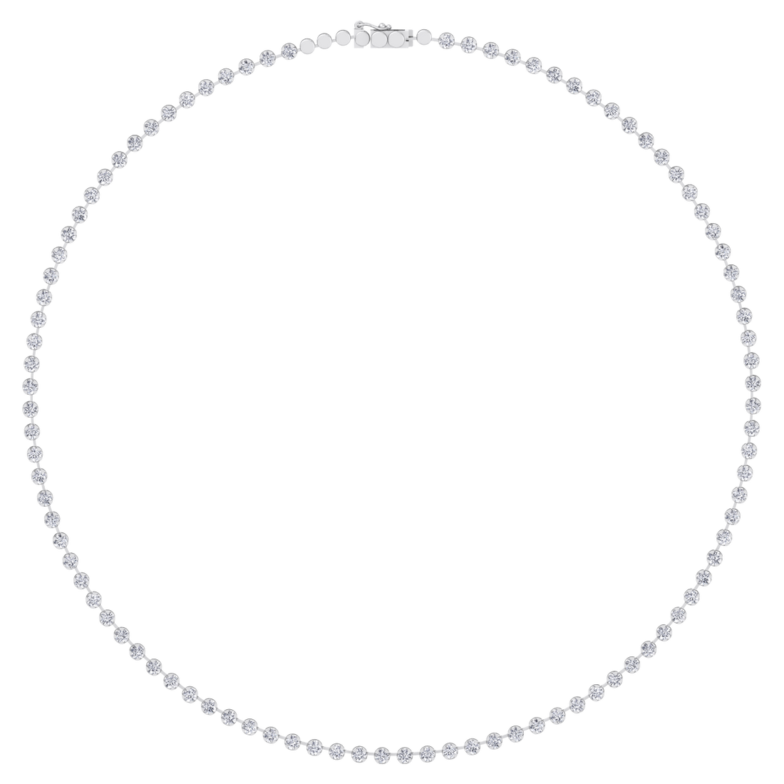 Diamond tennis necklace for weddings and events
