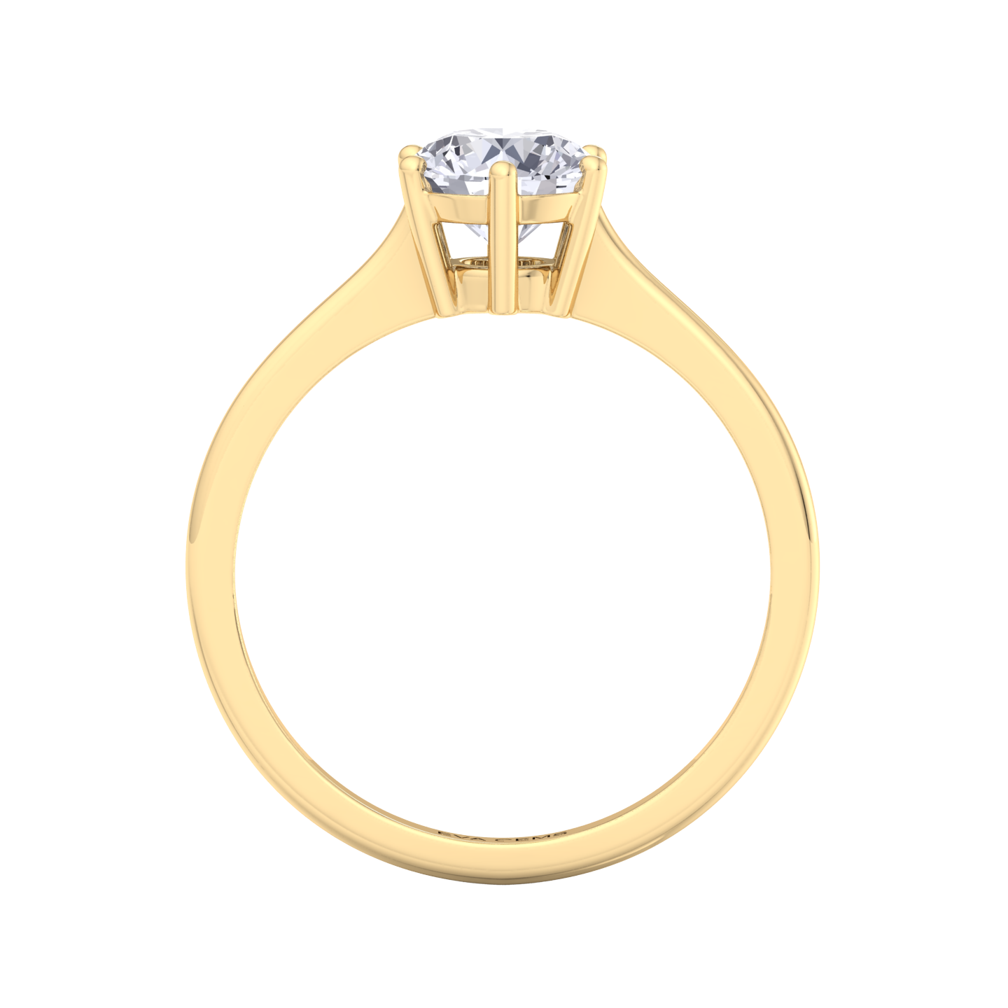 Elegant 2-Carat Lab-Grown Diamond Solitaire Ring – perfect for engagements and special occasions.