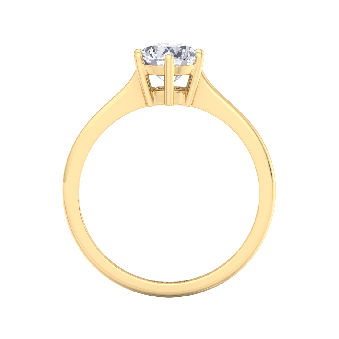 Elegant 2-Carat Lab-Grown Diamond Solitaire Ring – perfect for engagements and special occasions.