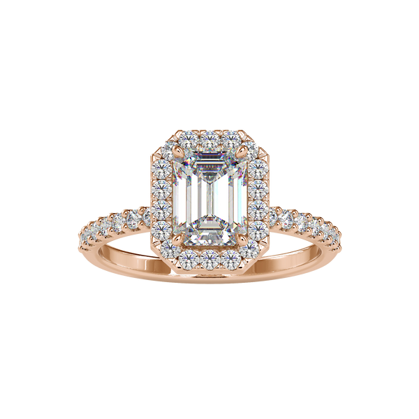 Buy Emerald Cut Engagement Ring For Women