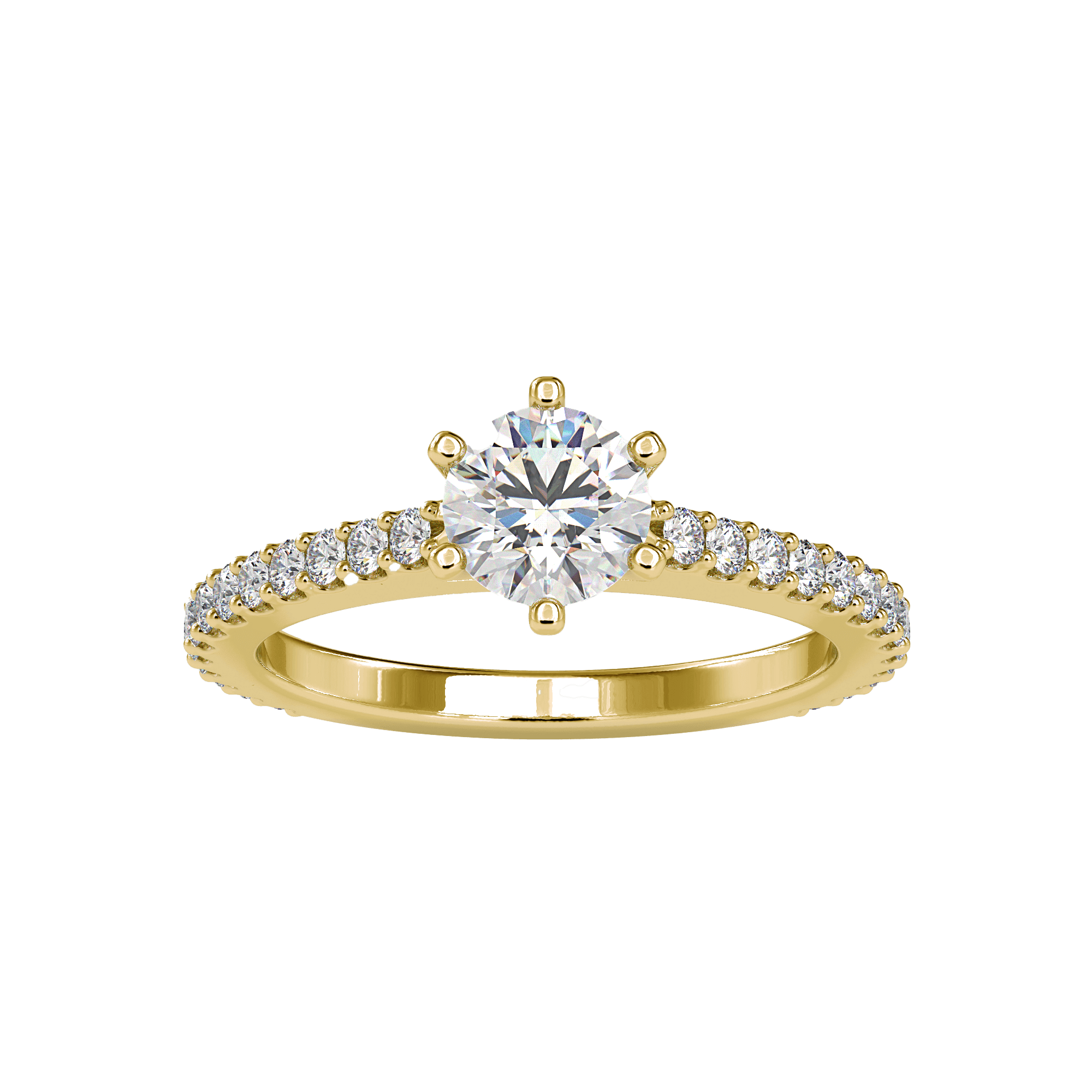 شراء خاتم الخطوبة الكلاسيكي للنساء