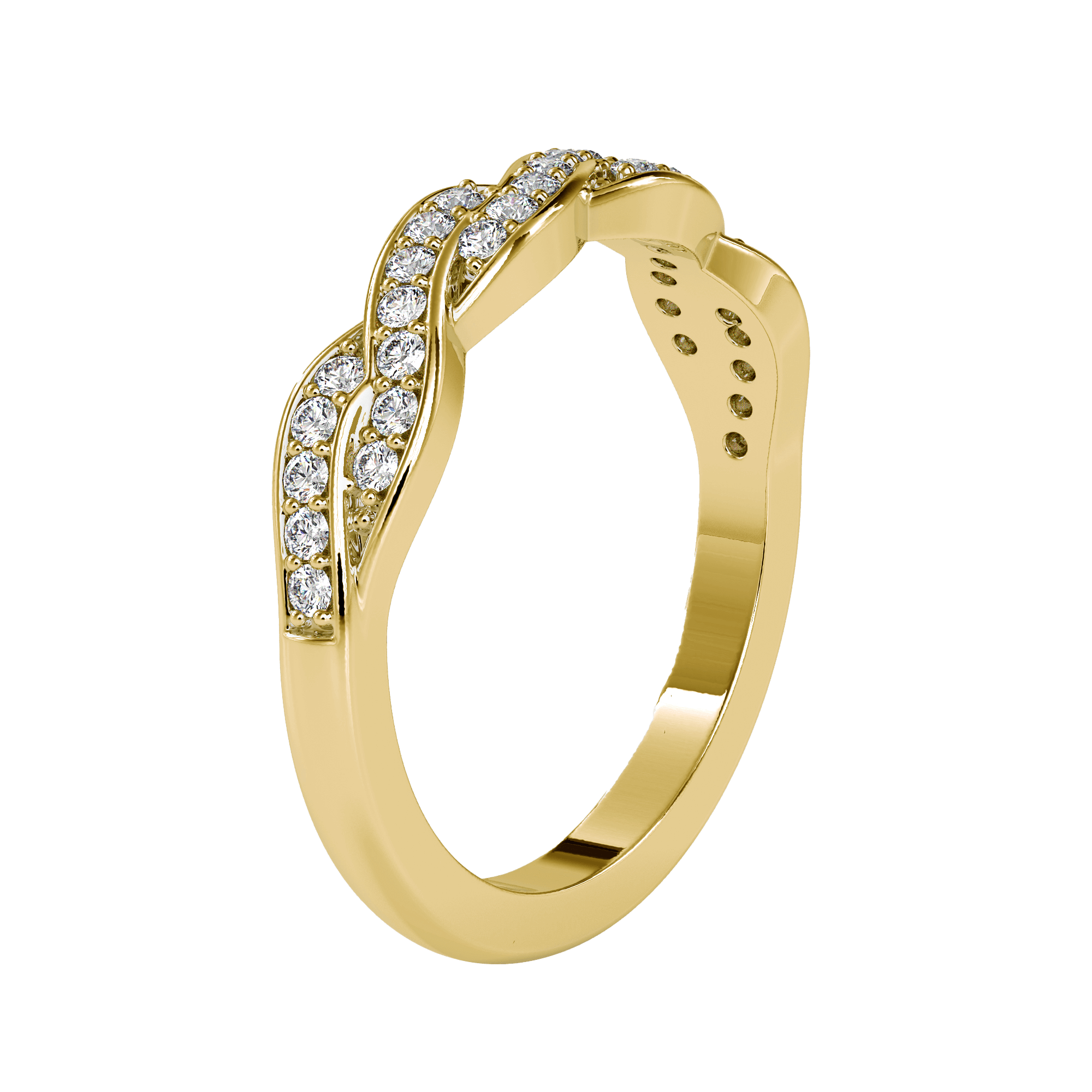 Twisted Wedding Ring