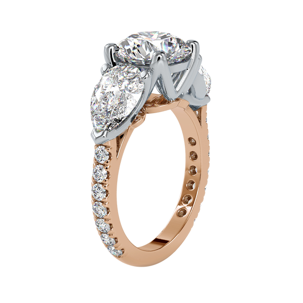Pear Trilogy Ring For Women