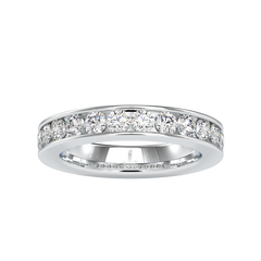 Attractive Channel Setting Wedding Rings in Dubai | Luxury Designs by EVA GEMS