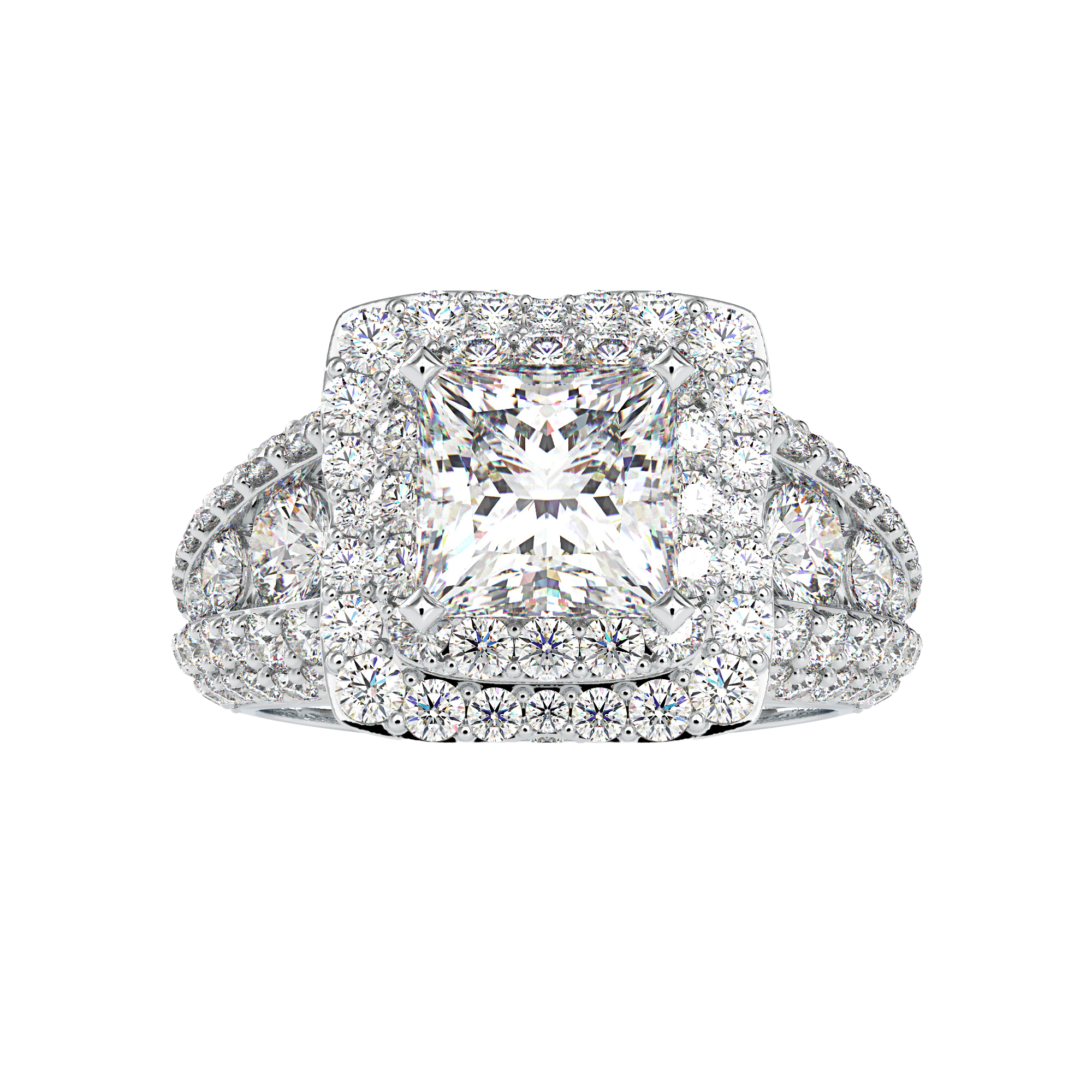 Magnificent Princess Engagement Ring For Women