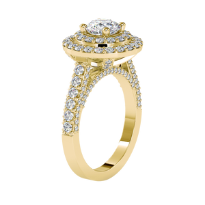 Buy Double Halo Diamond Ring For Women