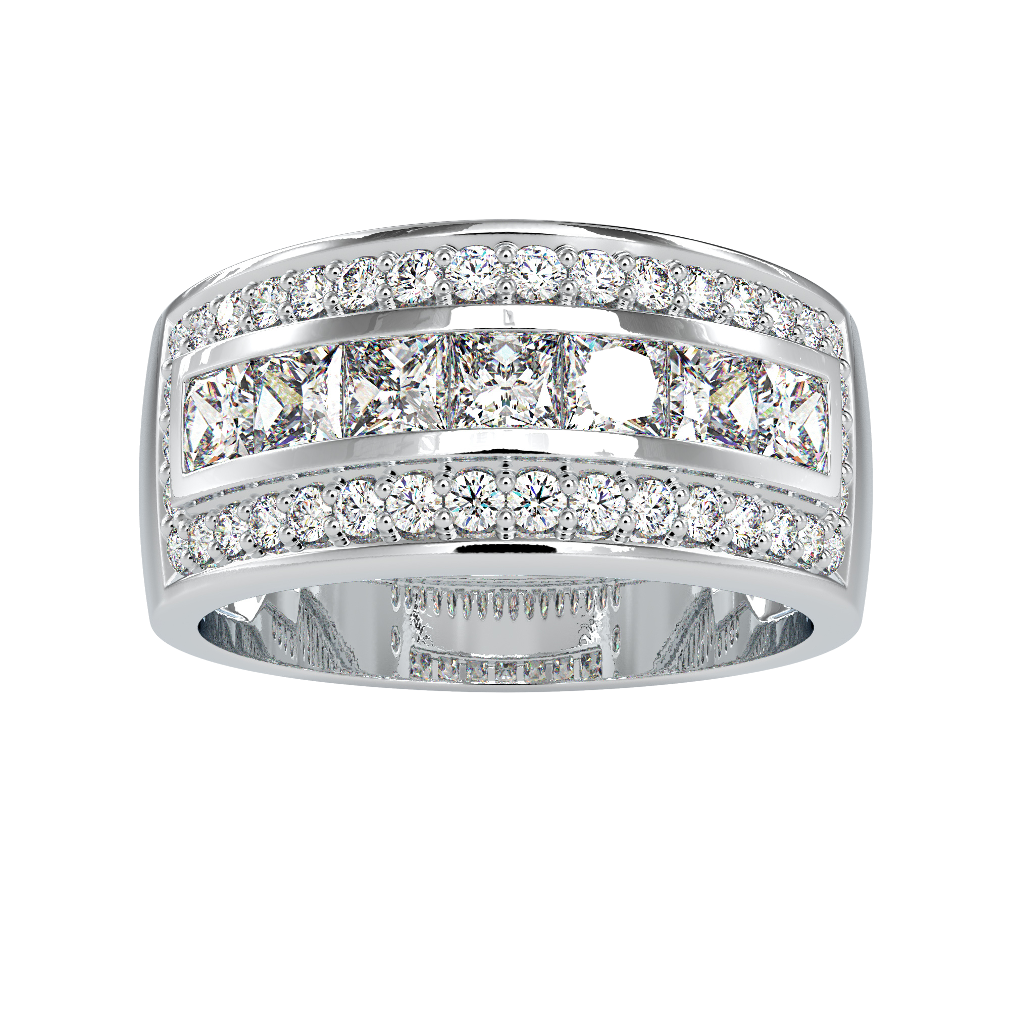 Купить цветочное обручальное кольцо для женщин