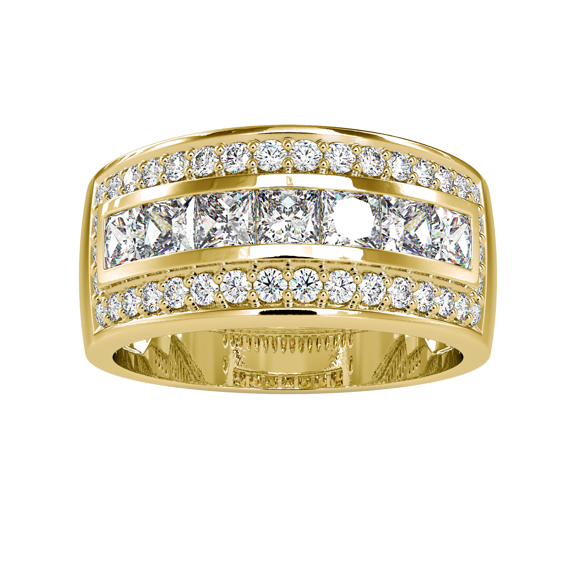 Купить цветочное обручальное кольцо для женщин