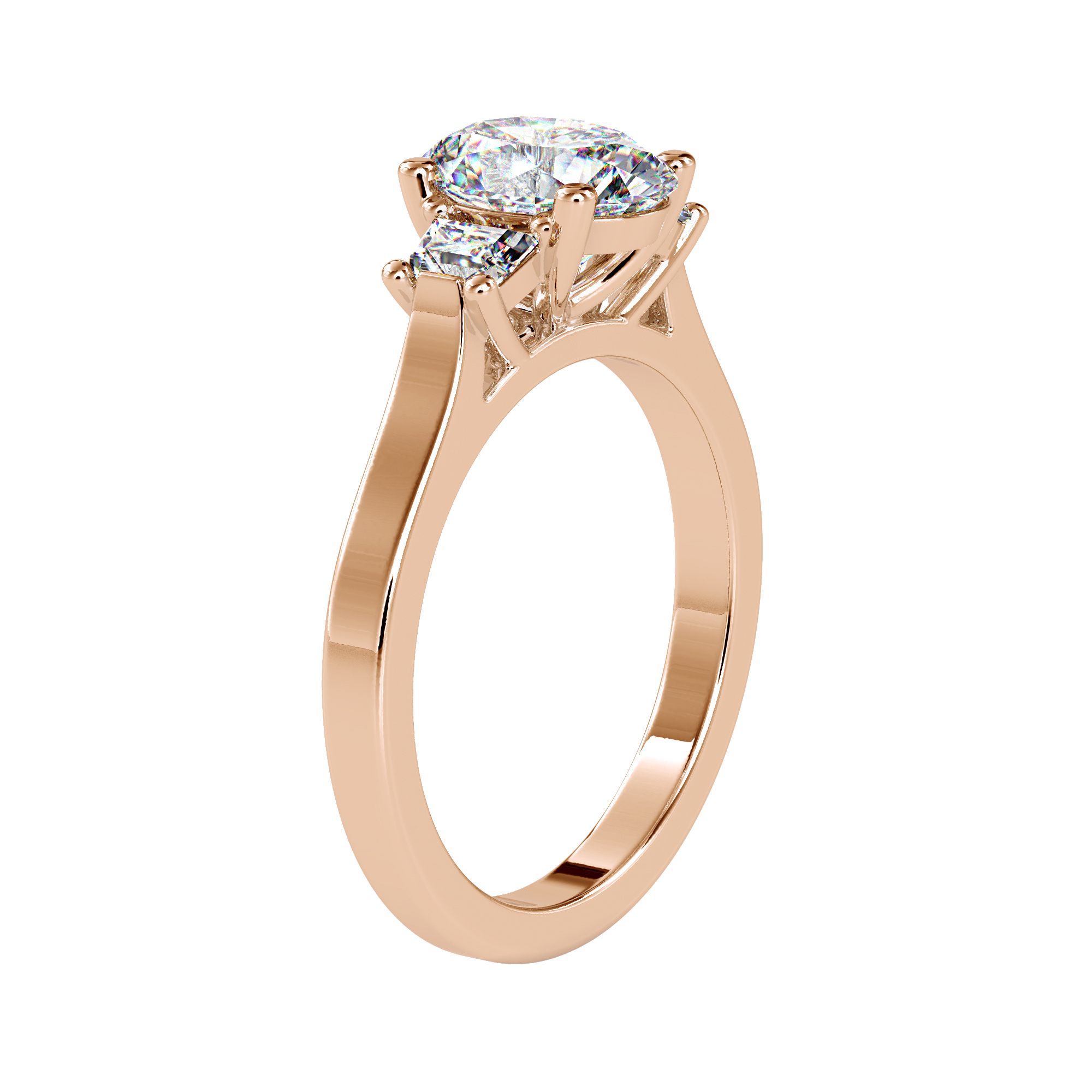 Oval Trilogy Ring For Women