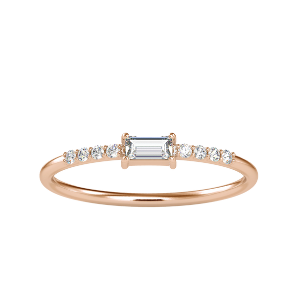 Buy Emerald Tiny Diamond Ring For Women