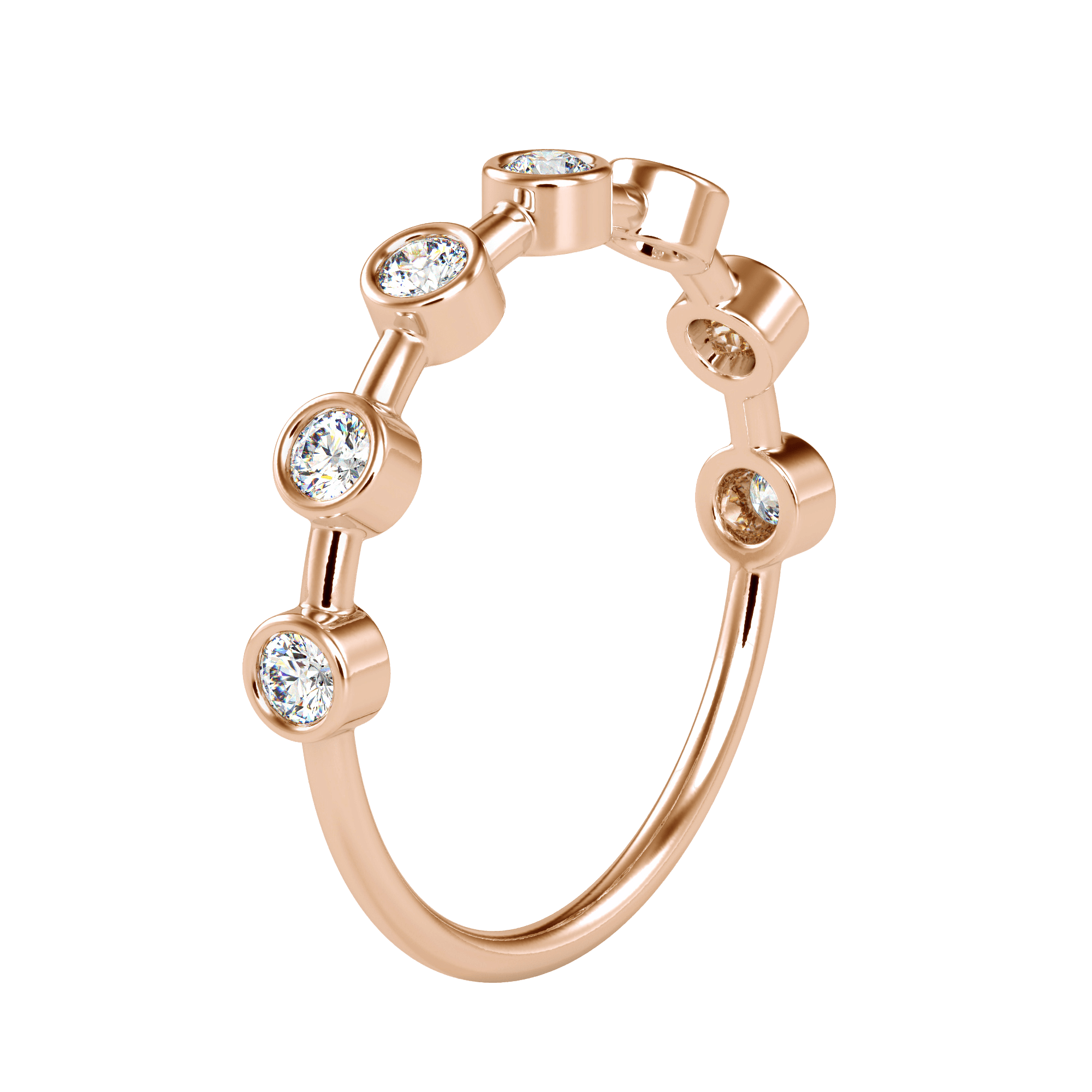 Купить Плавающее Вечность Бриллиантовое Кольцо Для Женщин