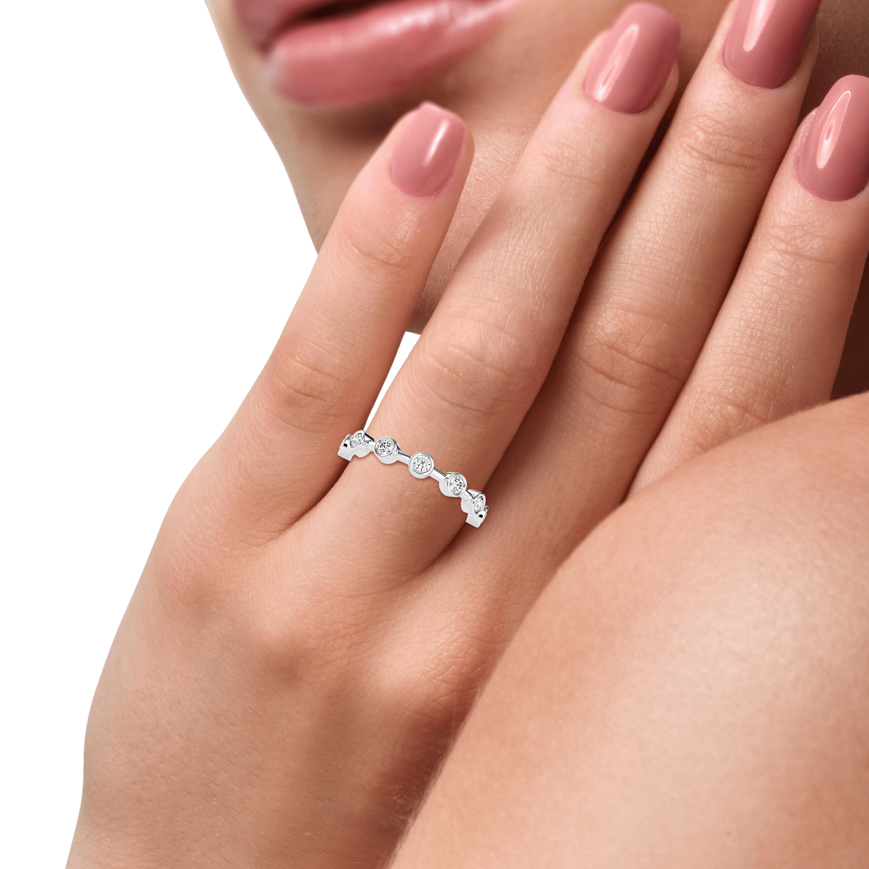 Buy Floating Eternity Diamond Ring For Women