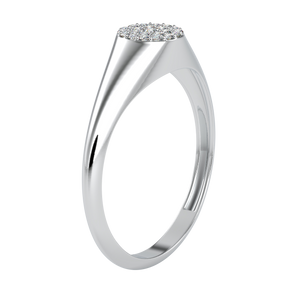Cluster Engagement Ring | Eva-Gems