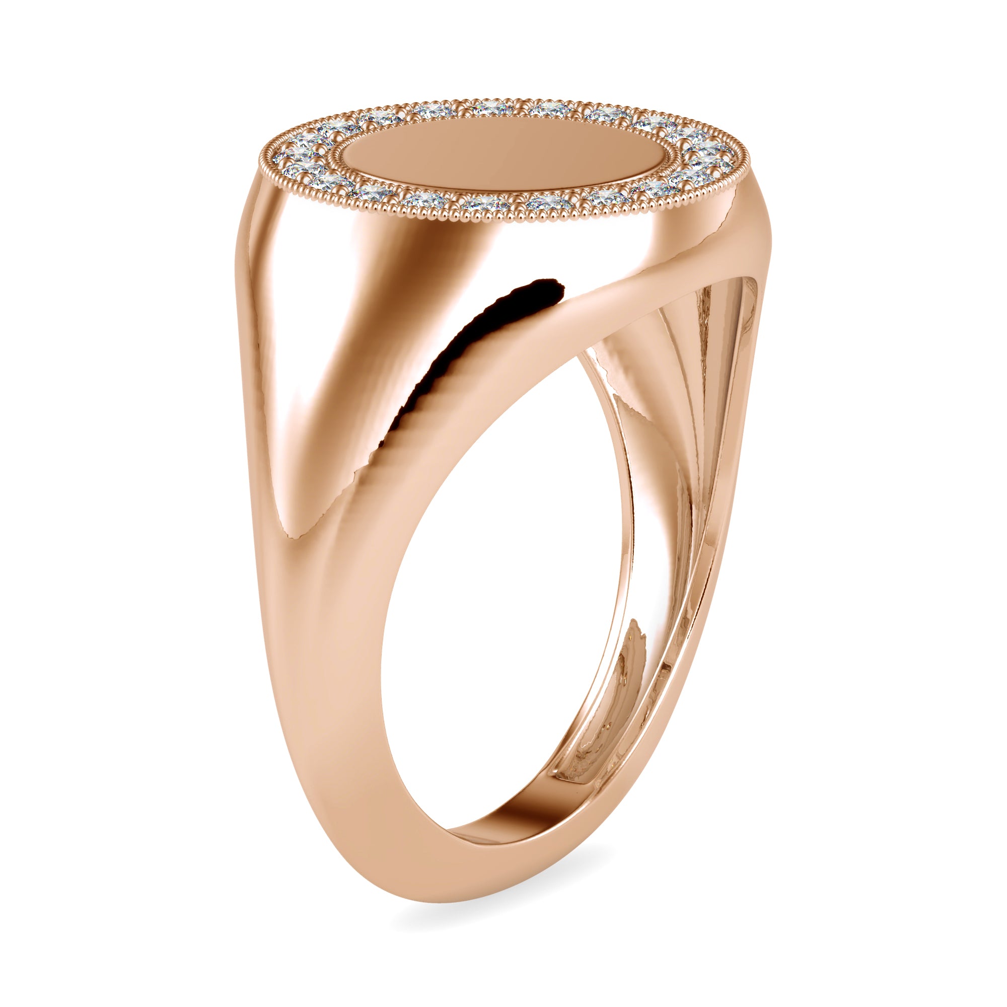 خاتم ألماس للارتداء اليومي من كلستر | Eva-Gems